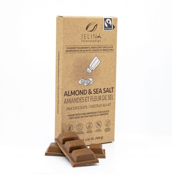 Fairtrade – Milk Chocolate Almond & Sea Salt