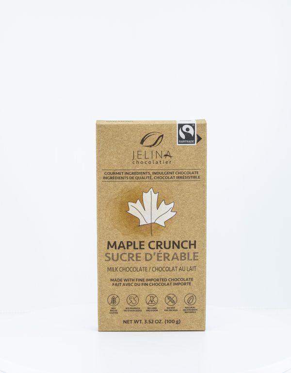 Fairtrade – Milk Chocolate Maple Crunch