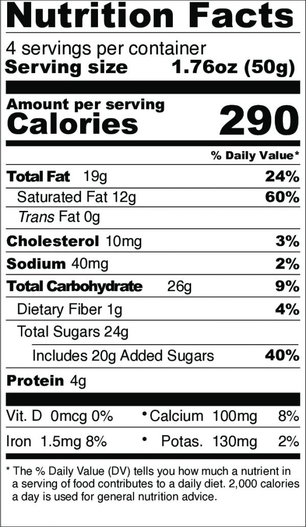 Milk 36% Fondue